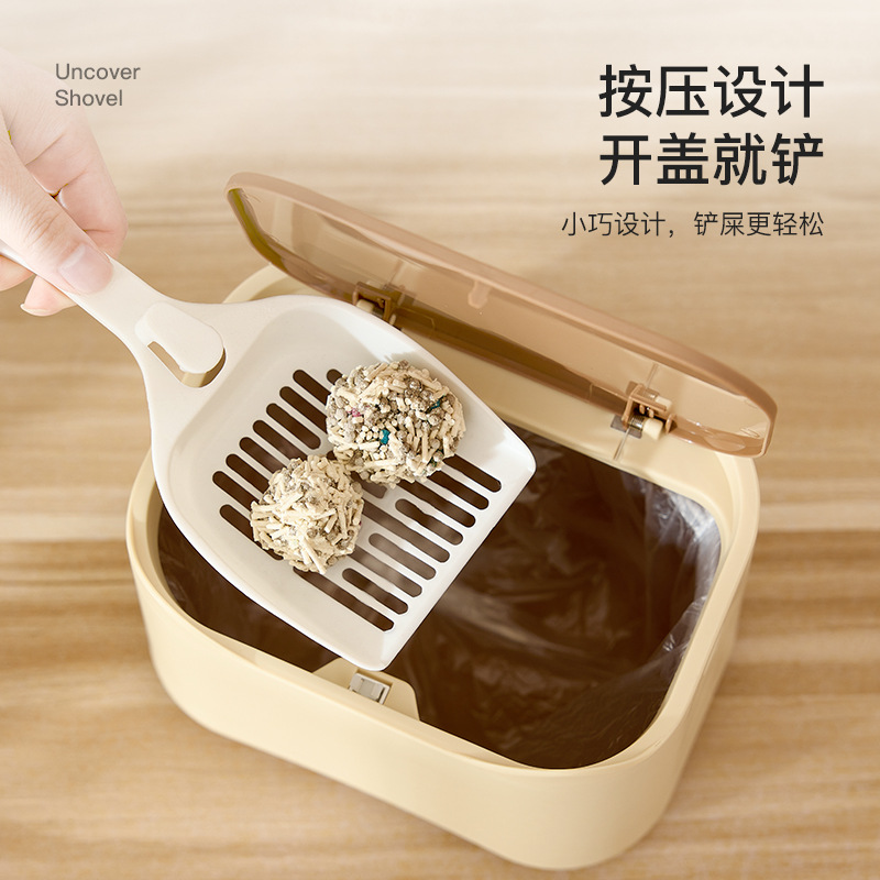 Bolsa de basura de arena para gatos para palear heces