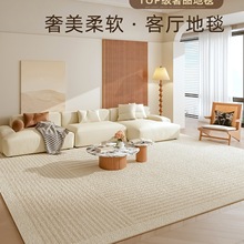 加厚地毯客廳2025新款輕奢沙發茶幾毯出租屋家用卧室地墊免洗