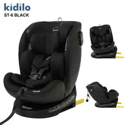 Car child safety seat Safety Seat Cross-Border - black