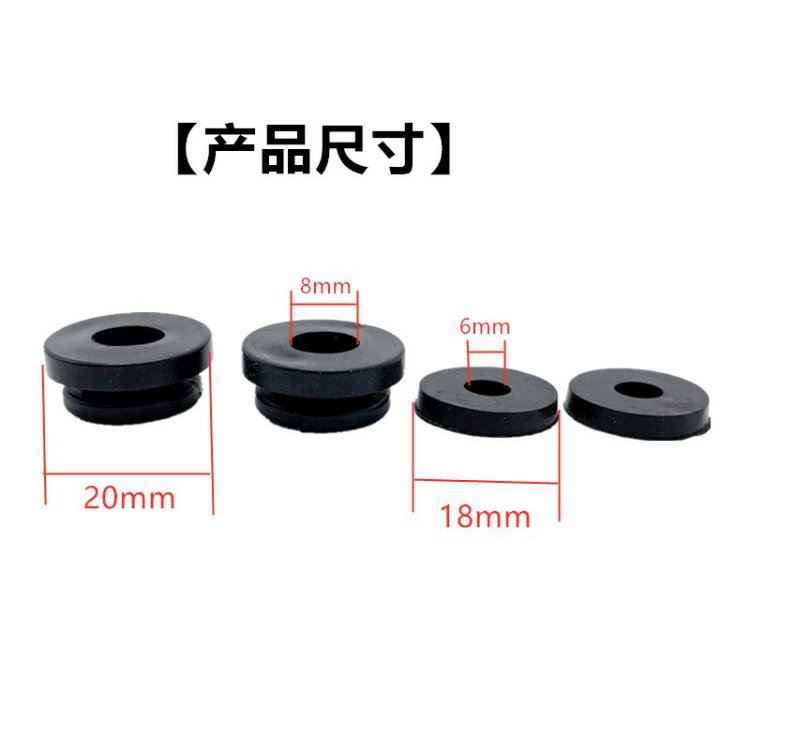 Mavericks Electric Vehicle Accessories N1S N1 M1 U1 Um Rubber Parts Front Fender Rubber Gasket Original Parts