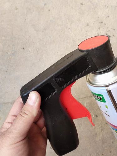 Portable power-assisted spray gun self-painting universal refurbished color-changing handle car spray painting tool spray can spray film nozzle
