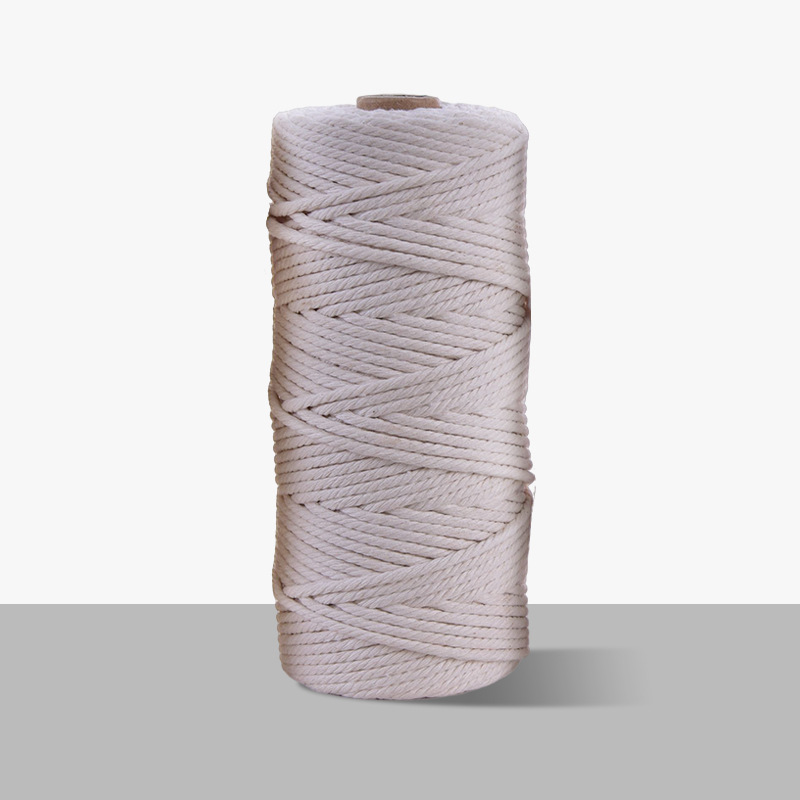 3mm cuerda de algodón colorido diy hecho a mano 4mm cuerda de tapiz cuerda tejida 5mm regalo cuerda de algodón decorativa cuerda de sombrero al por mayor