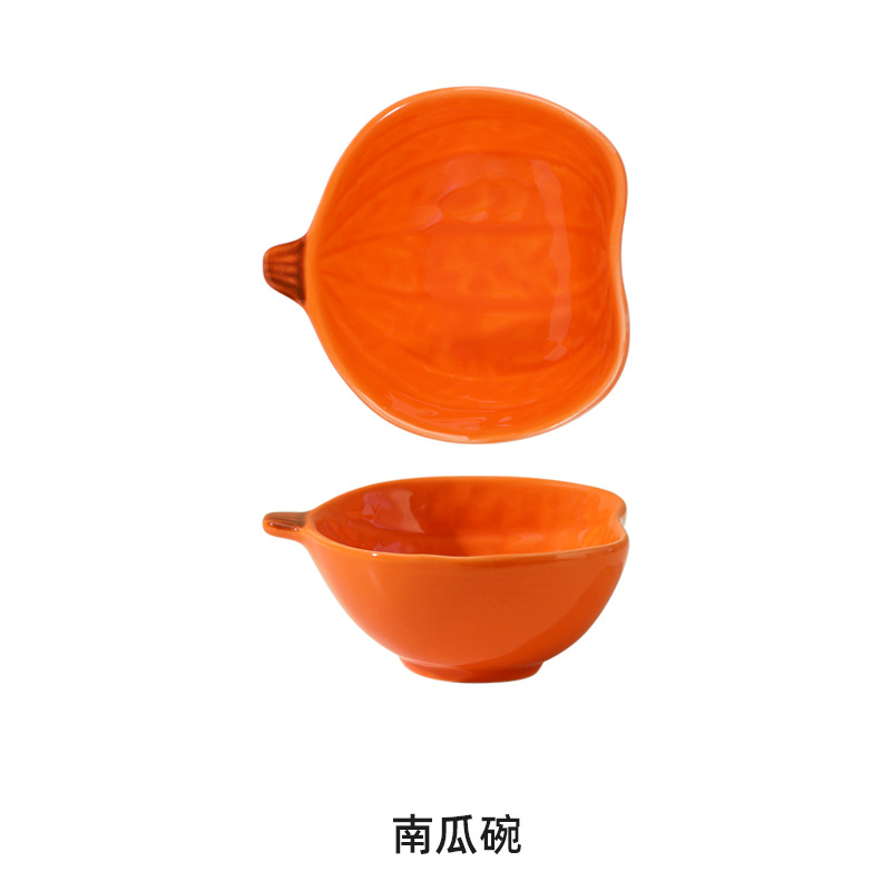 Frutas y verduras de cerámica creativas caseras platos de inmersión condimentos bocadillos de frutas y verduras