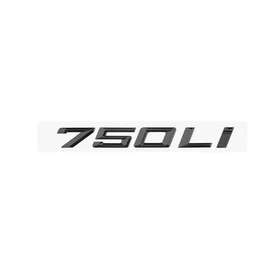 black lettering, Car logo - standard-750li