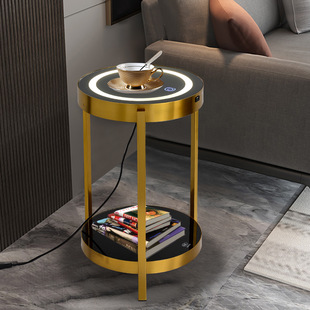 Fishing Floor Lamp with Coffee Table Nordic Modern Sofa Side Metal Creative Bedroom Bedside Table Lamp Living Room Bedside Table