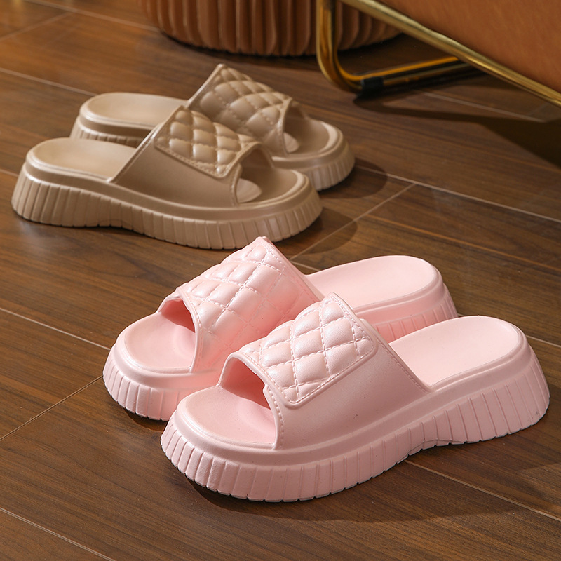 Women's Casual Solid Color Round Toe Slides Slippers display picture 4