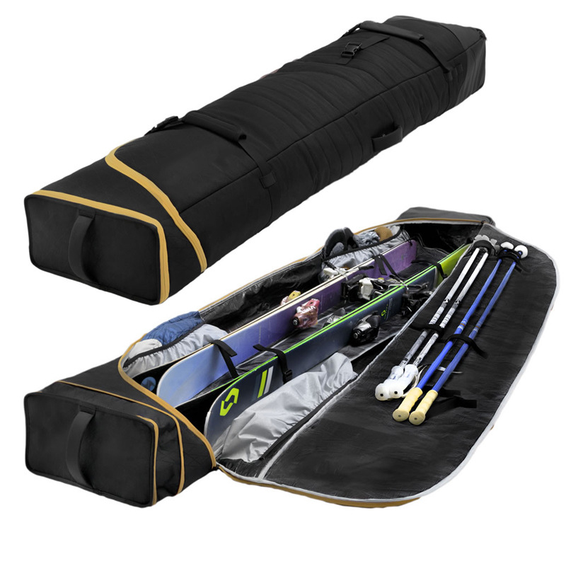 Amazon's new large-capacity splash-proof and wear-resistant ski roller bag is a portable bag specifically designed for winter outdoor sports and skateboarding