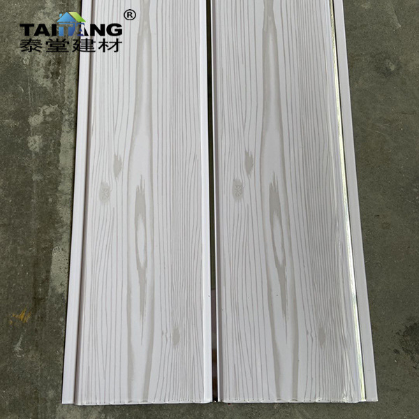 30CM fuelle tira larga PVC acero plástico panel de techo panel de pared techo plástico sala de estar baño