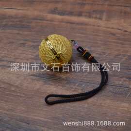 工厂承接纯银纯金纯铜花丝鎏金香囊球茶泡香道用品香熏球摆件礼品