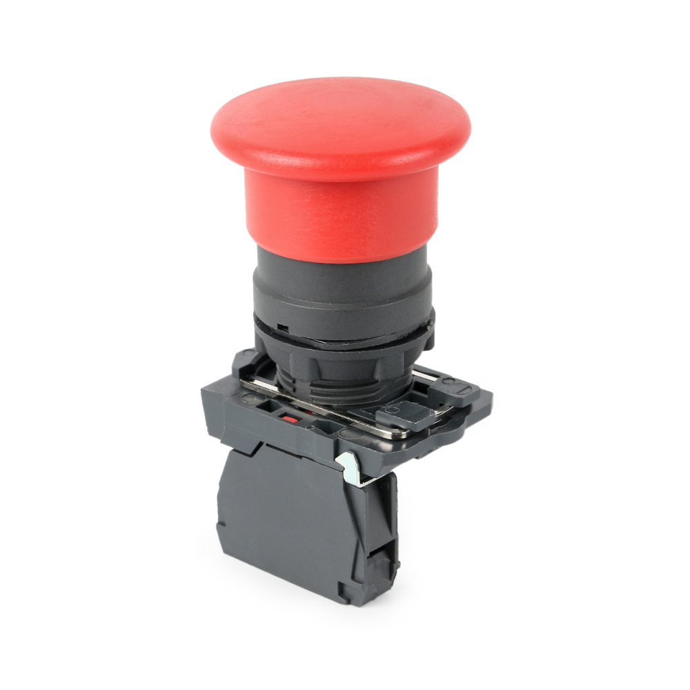 中性塑料蘑菇头按钮开关B5-AC42源头厂家