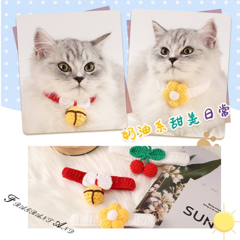 Collar de gatos para mascotas decoración para perros joyas collar de gatos para gatos Año Nuevo collar accesorios para gatos collar