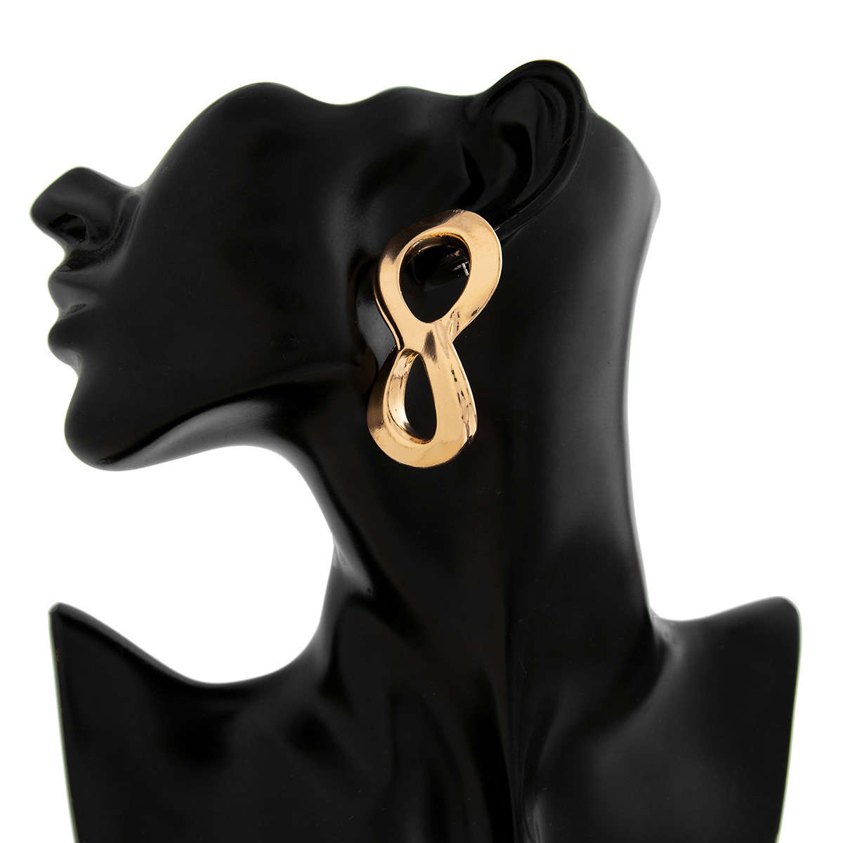 22g Weight Metal Ear Needle Material Drop Earrings, Ear Studs Classification 1 Pair Quantity Holiday, Street Occasion Metal Material Geometric, Heart Shape Pattern All Seasons Season Women's Gender Polished Finish Plating Design Retro, Classic Style Style 1 Pair Retro Classic Style Geometric Heart Shape Plating Metal Drop Earrings Ear Studs 41