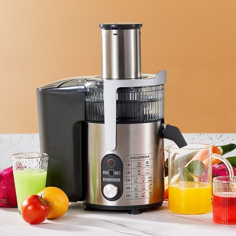 alta potencia extrusor de jugo comercial, separación automática de residuos domésticos para frutas y verduras extrusor de caña de azúcar de gran calibre