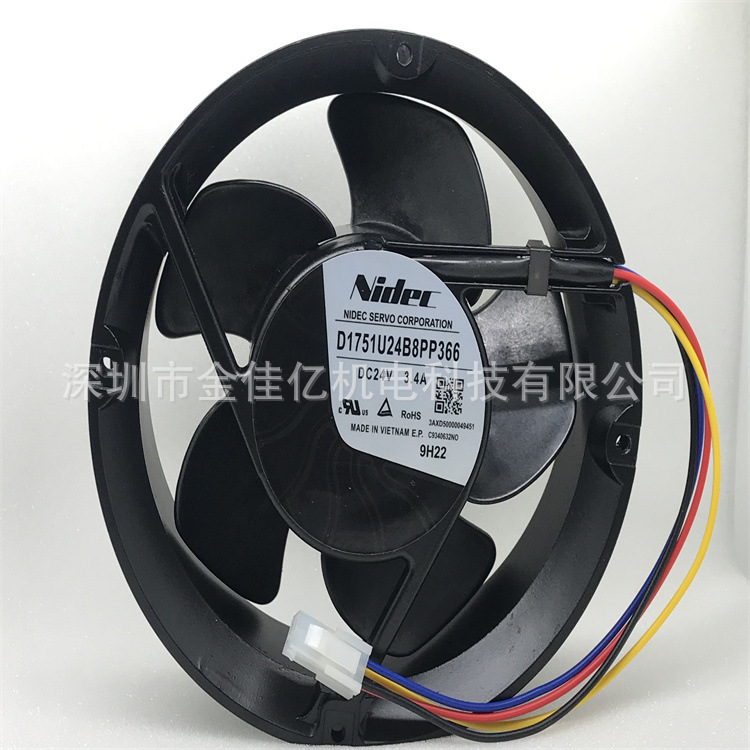 D1751U24B8PP366  ABB880-580系列变频器4线 散热风扇24V 3.4A