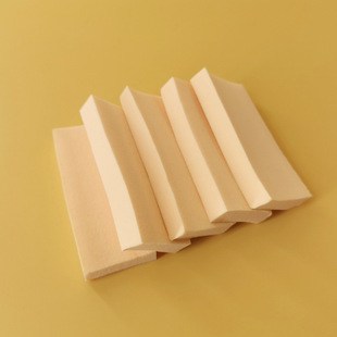 Hydrophilic Non-Latex Long Strip Powder Puff Rectangular Sponge Powder Puff Photo Studio Makeup Powder Puff Wholesale