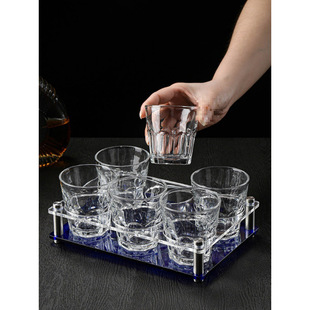 New Ktv Beer Cup Holder Acrylic Wine Glass Holder Commercial Plastic Cup Holder 12 Holes 6 Holes Octagonal Cup Holder Storage Rack