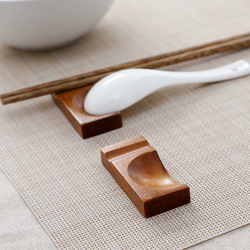 Бревенчатая подставка для палочек для палочек для еды для еды в китайском стиле