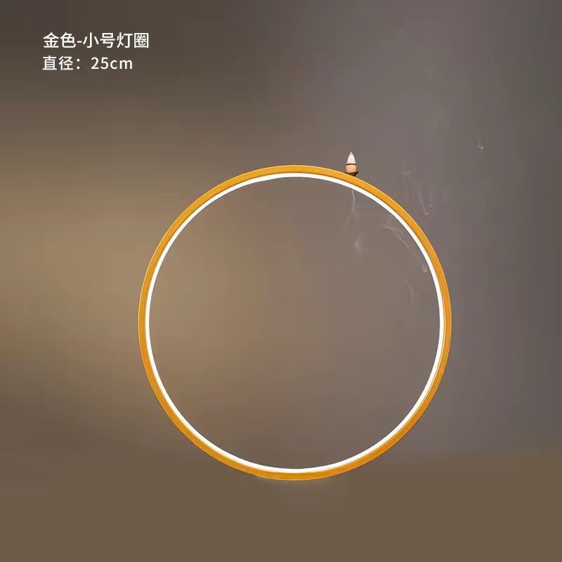 ⚑단일 금 램프 링 25