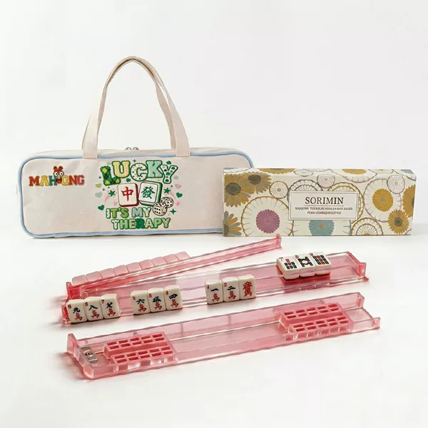 Amazon's new cross-border anti-slip transparent three-piece set includes a large-capacity handbag, a ruler, and a multi-color organizer