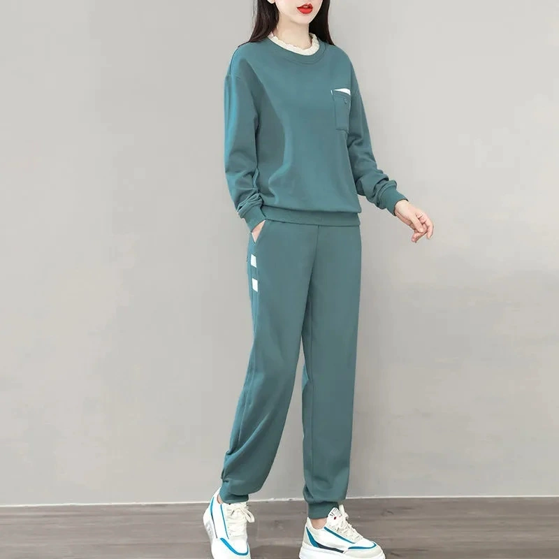 Autumn set for mother, plus size