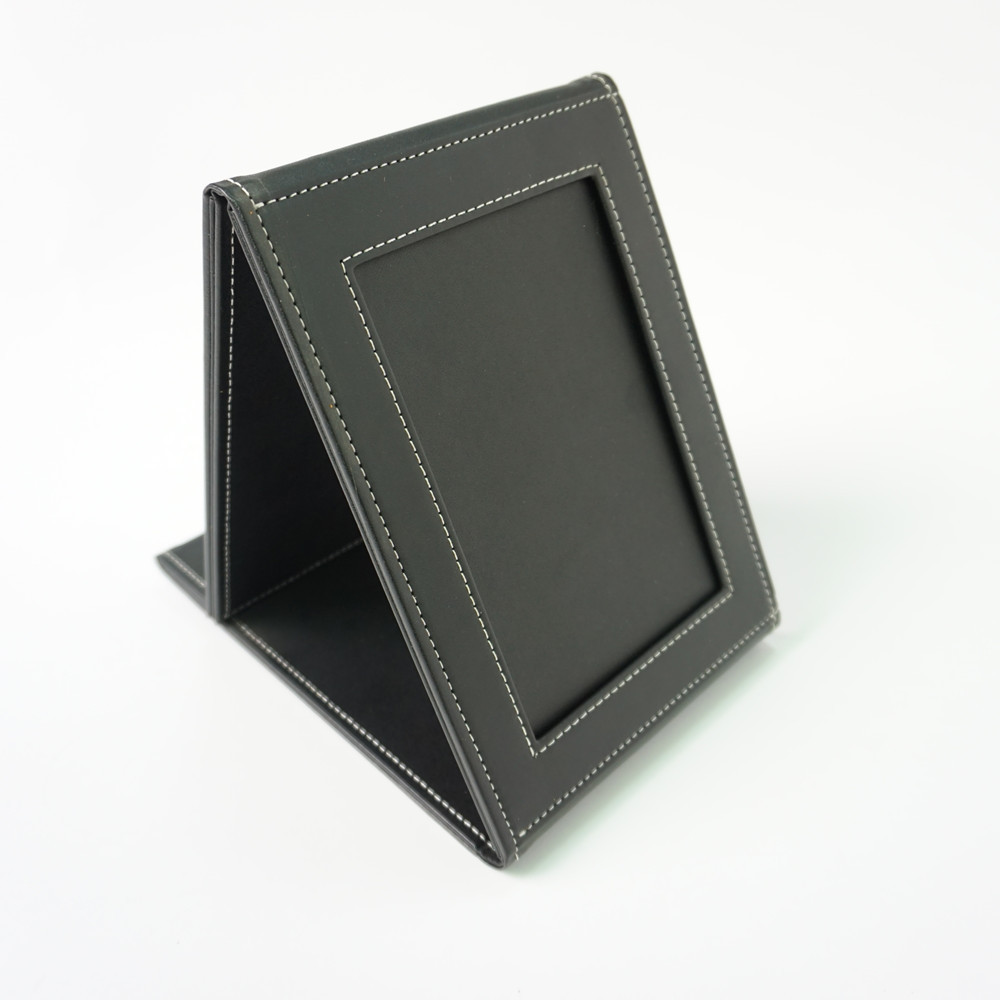 제조업체 공급 8inch 가죽 사진 프레임 PU 가죽 사진 프레임 크리 에이 티브 사진 프레임 가죽 사진 앨범 블랙 pu 사진 프레임