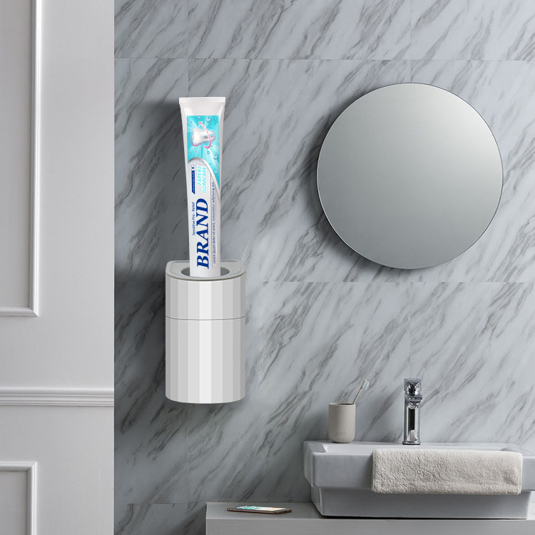 自動歯磨き粉絞り器、浴室トイレ用品、定量絞り器、シンプルな怠け者向けの新しいスタイル|undefined