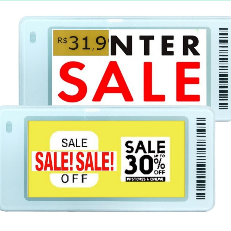 2.13inch Hot Selling Esl Digital Shelf Label Electronic Ink Screen Label Chain Store Nfc Price Label