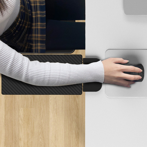 Computer hand rest table mouse pad wrist support punch-free arm support foldable keyboard flush elbow rest