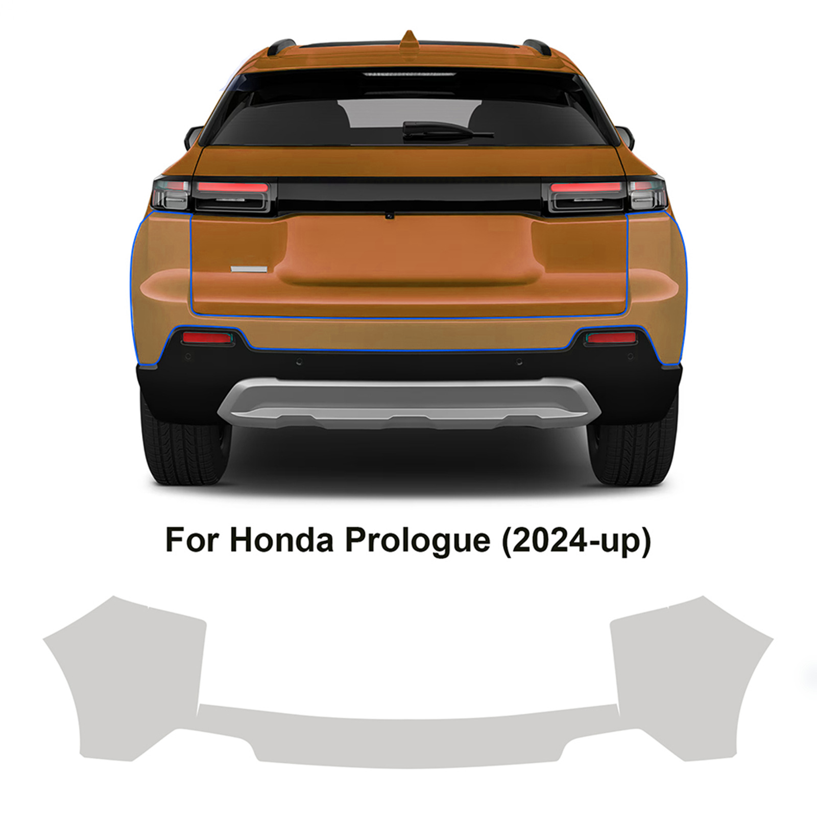 Cross-Border Exclusive Supply for Honda Prologue 24-25 Special Car Custom-Cut Tpu Self-Healing Car Paint Protection Film