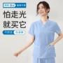 医生口腔夏季弹力洗手衣