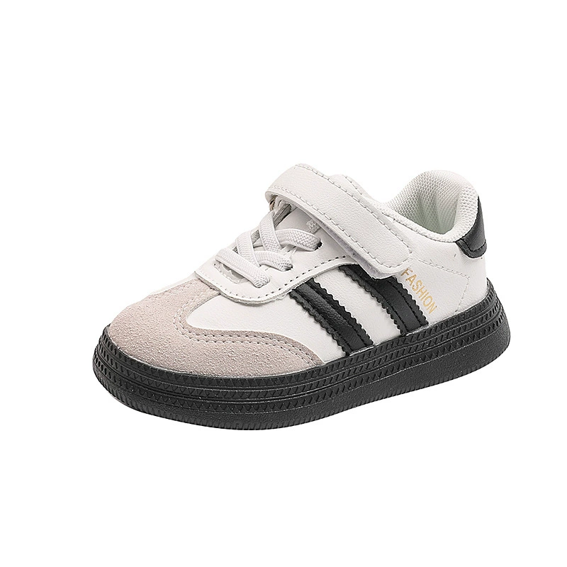 Children's white shoes, sneakers, casual footwear for men and women, soft sole, wholesale