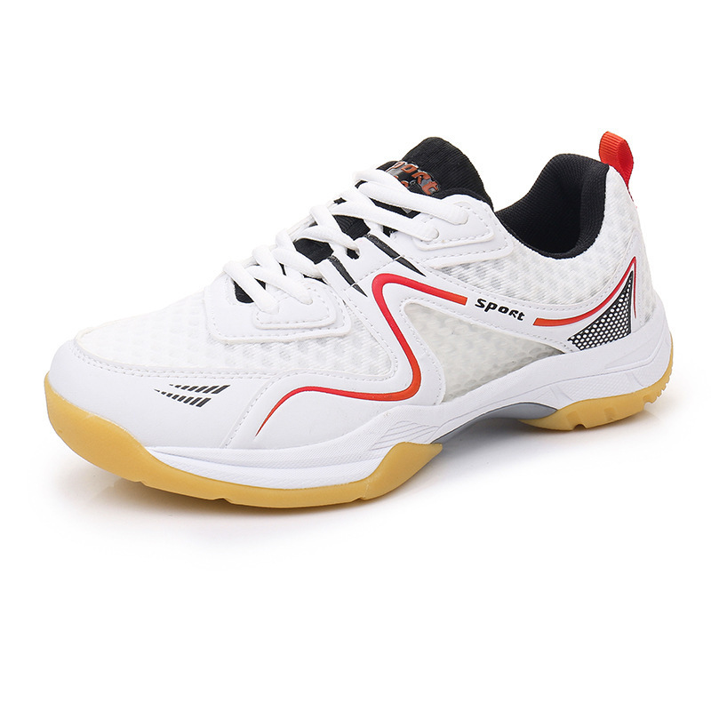 New Badminton Shoes for Men, Breathable Table Tennis Shoes, Ultra-Light Shock-Absorbing Anti-Slip Women's Shoes, Competition Training Shoes, Tennis Shoes