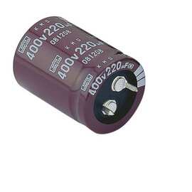 EKMS551VSN101MP45S 黑金刚直插牛角铝电容 100uF 550V 22x45mm