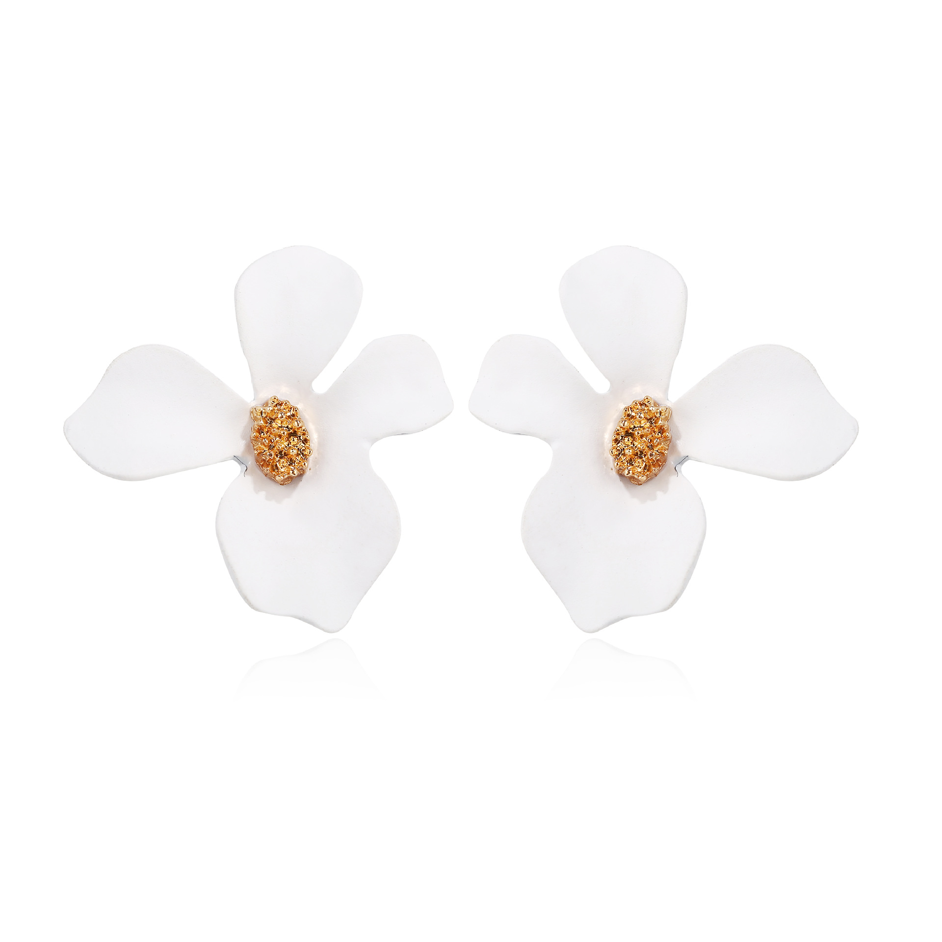 New Flower Creative Candy Color Earrings display picture 9