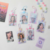 Summer cartoon card holder PVC, travel card case