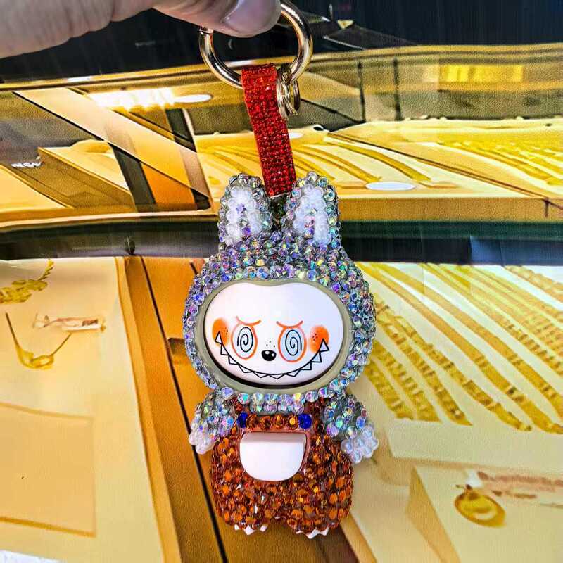 labubu拉布布小绵羊钥匙扣可爱变脸公仔个性书包汽车挂件礼品批发|undefined