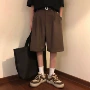 宽松男女直筒美式西裤