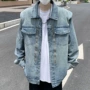宽松休闲复古牛仔夹克