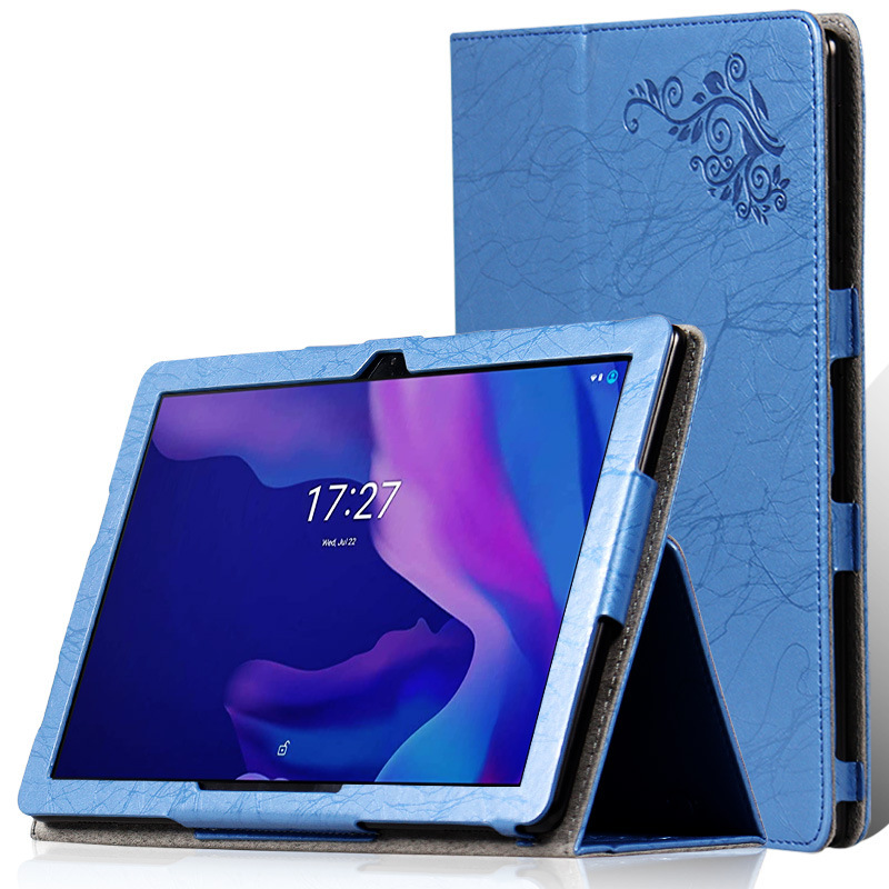 Suitable for Alcatel 3t 10 2020 Tablet Protective Case 1t 10 Leather Case 10.1inch Hand Rest Bracket Case