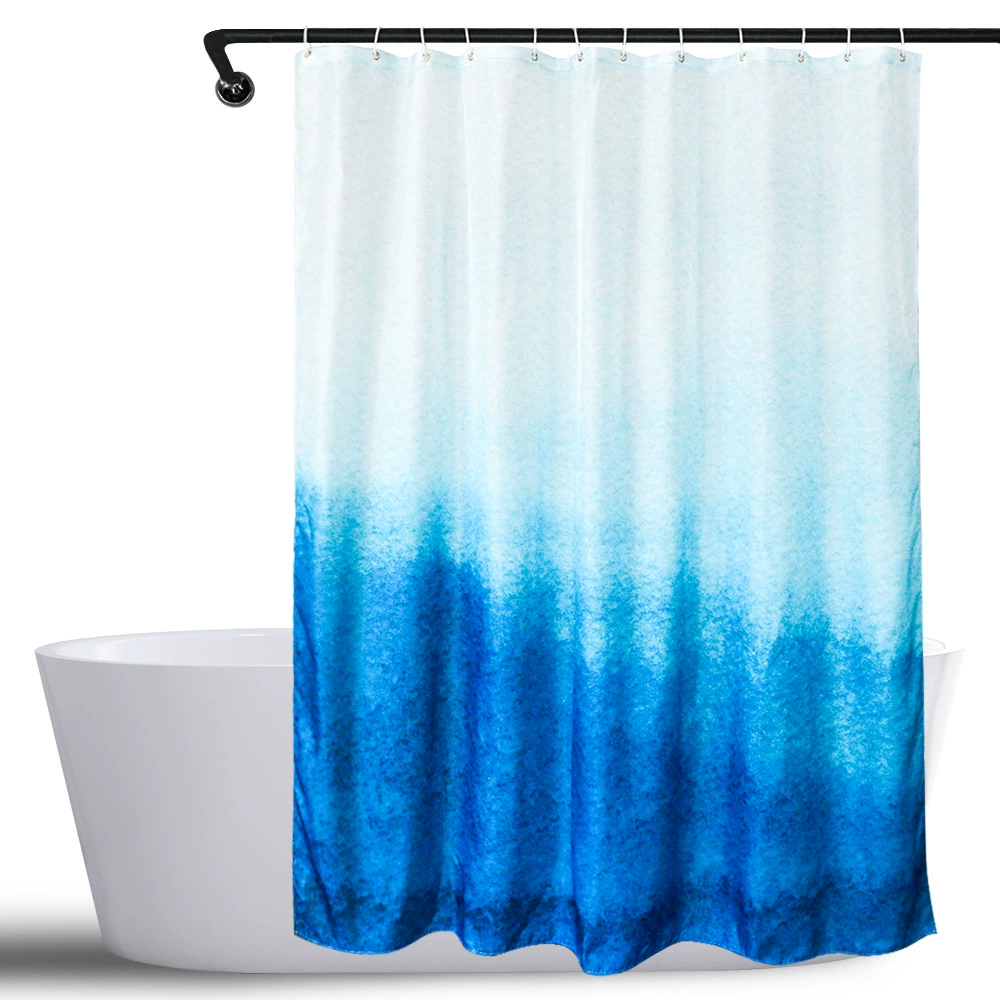 Double-sided waterproof curtain, Amazon, gradient, for import