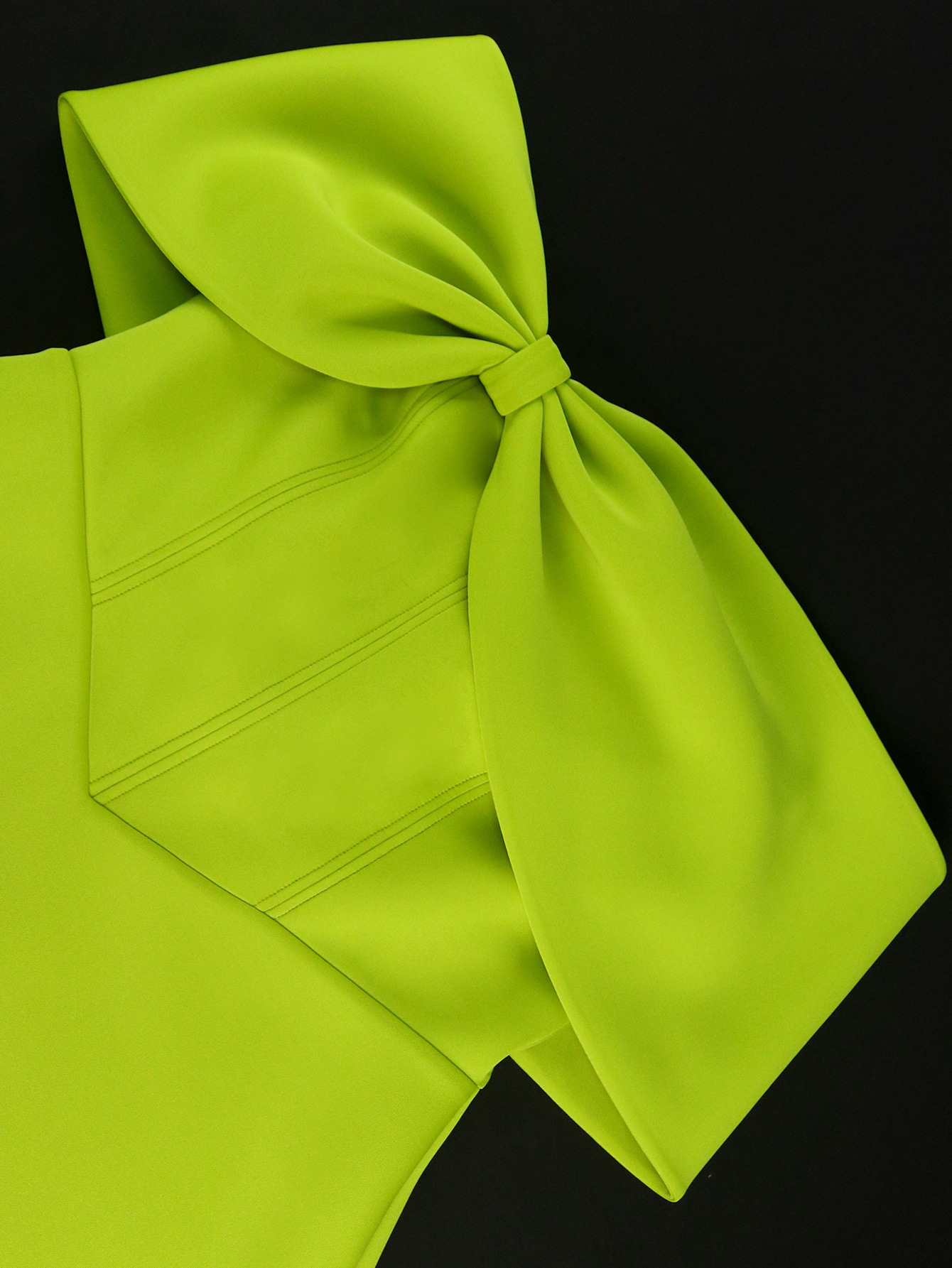 Women's Clothing AM040227 Tube Top Waist Covering Flesh A line Dress Commuter Party Dress Plus Size Dress_voghion.com