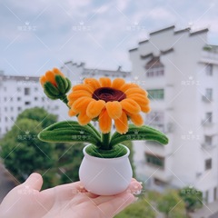 可做向日葵小盆栽教师节礼品最佳