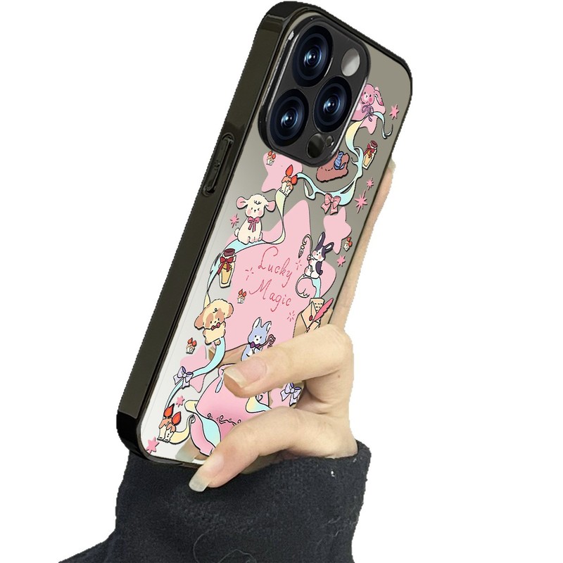 魔法学院适用苹果17promax个性16新款15手机壳iPhone14镜面创意|undefined