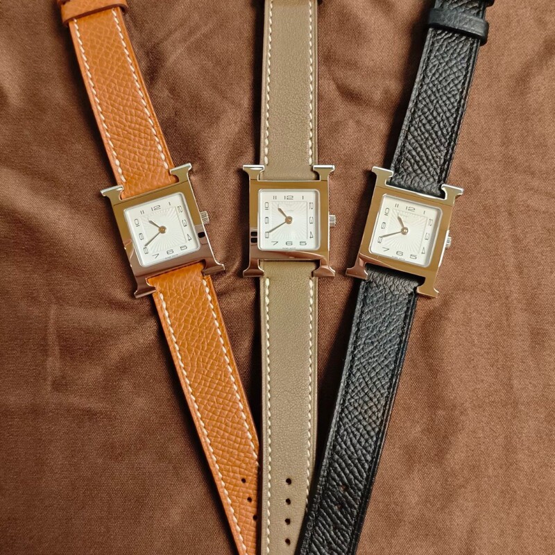 Aijia H-Shaped Watch, Square Women's Watch, Fashionable Light Luxury Women's Watch, Simple Vintage Retro Ultra-Thin Quartz Women's Watch Aijia H-Shaped Watch, Square Women's Watch, Fashionable Light Luxury Women's Watch, Simple Vintage Retro Ultra-Thin Quartz Women's Watch