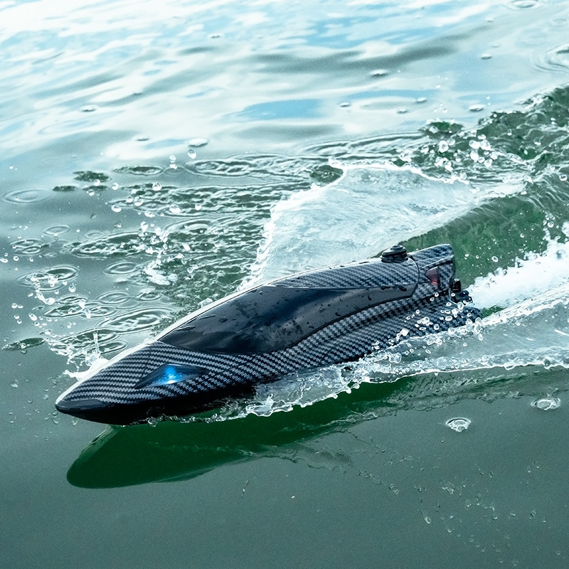 Title 1, Remote-control high-speed racing boat water toy...
