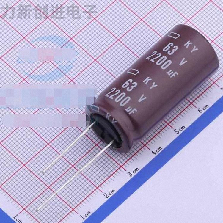 EKY-630ELL222MM40S描述2200uF 63V电解电容器