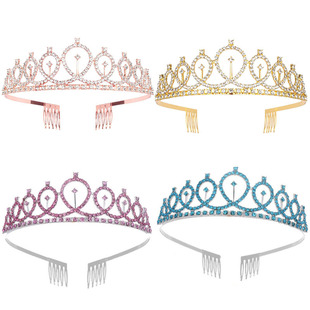 Spot Burst Birthday Hair Jewelry Head Hop Head Head Crown Pairpiece