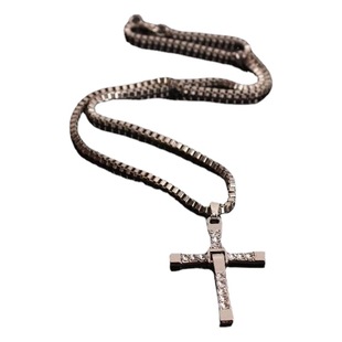 Speed and passion 7 cross necklace Toledo with personality necklace men's European and American pendant jewelry C022