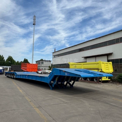 Design for Transporting Excavators – Ağır yük qoşquları