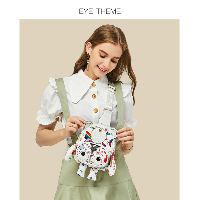 Bolso de Mujer 2024, Nuevo Diseño de Nicho, Versátil, Informal, Bolso de Pecho, Bolso de Cintura, Bolso Cruzado 1702 #